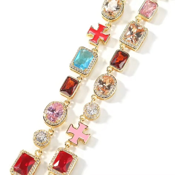 Colorful Gemstone Necklace - Picture 6 of 6